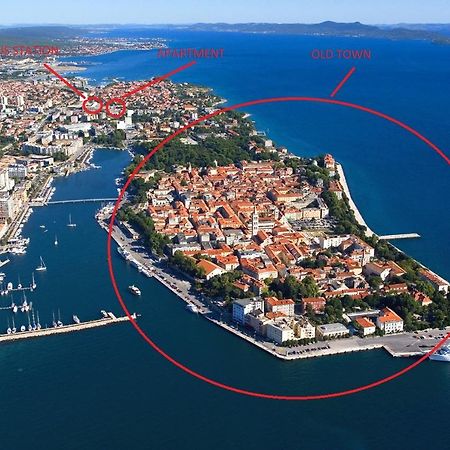 Candy Ap.-Near Center,Bus,Beach+Free Parking Place Zadar Dış mekan fotoğraf